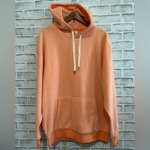 NWT! Unisex Feat blanket blend peach fuzz sweatshirt hoodie, Size XL